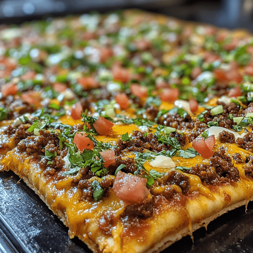 Taco Pizza Delight