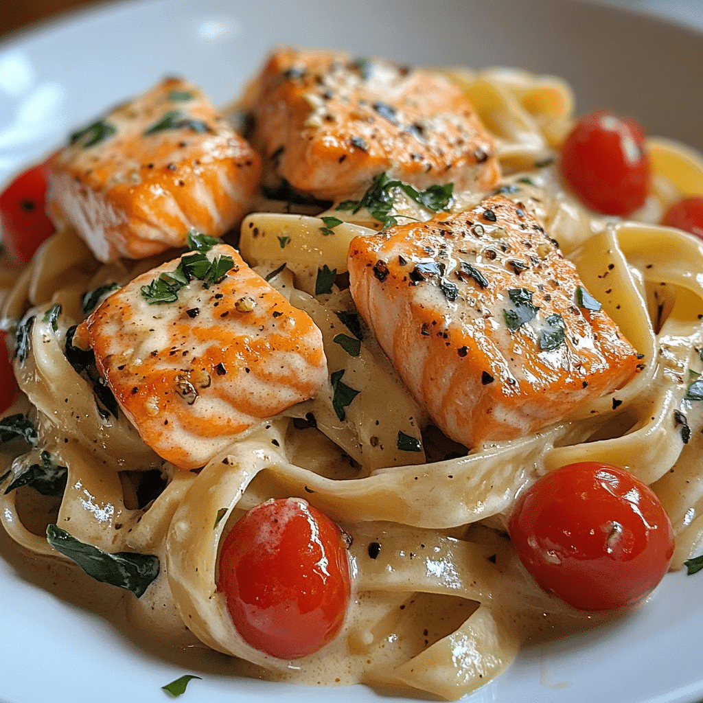 Salmon Pasta