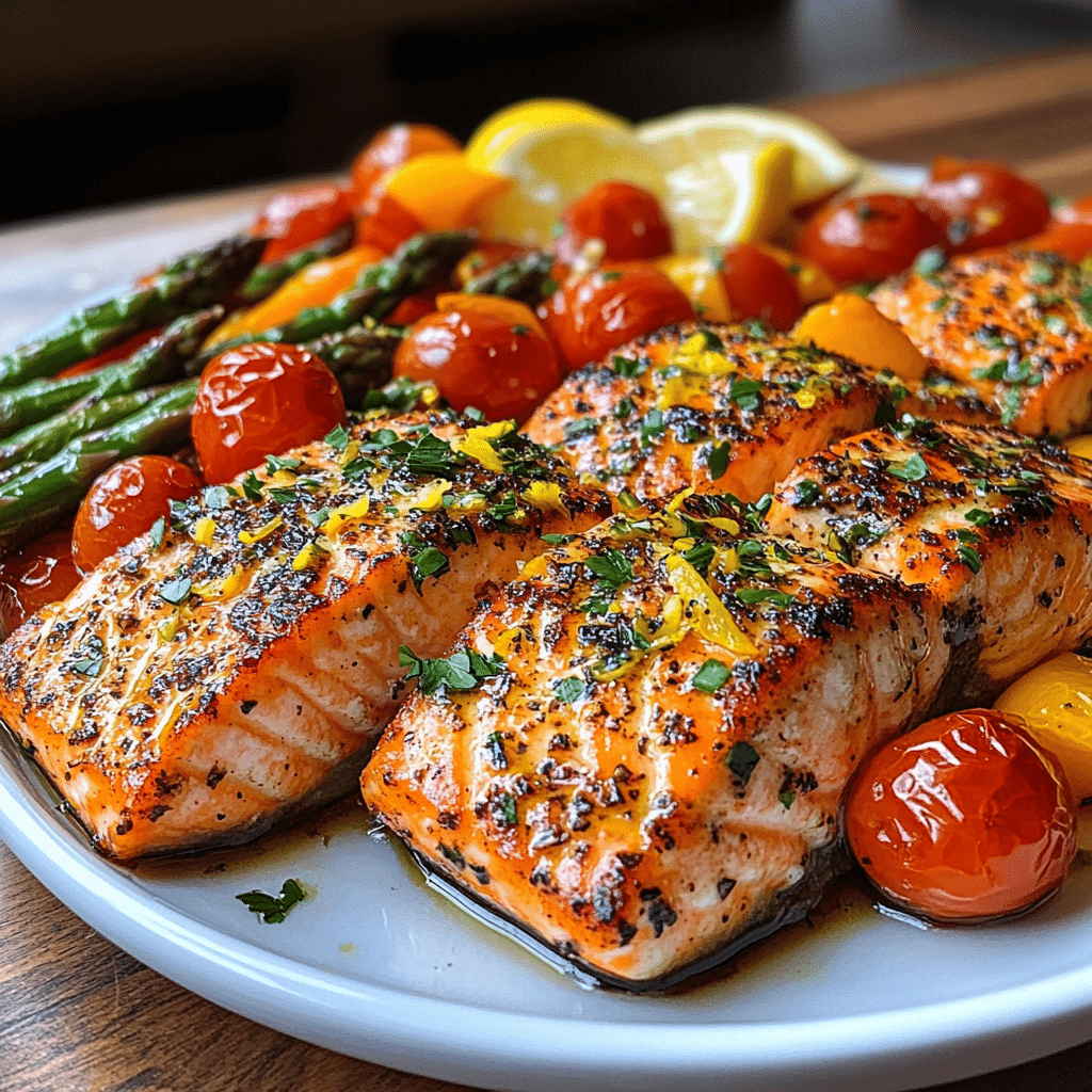 Quick Healthy Baked Salmon
