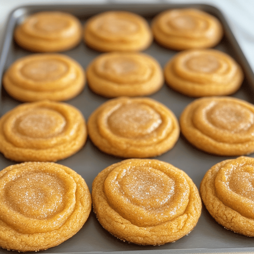 Pumpkin Sugar Cookies