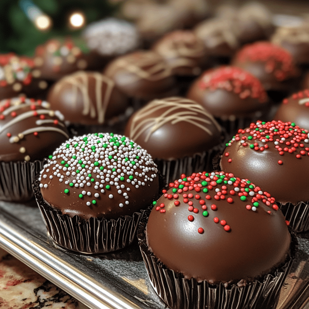 Christmas Finger Desserts